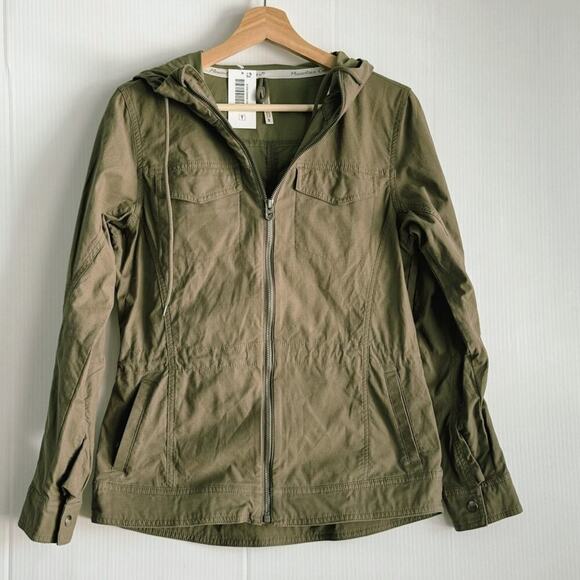 Kuhl Stryka jacket utility jacket olive green size small hooded - Picture 5 of 12